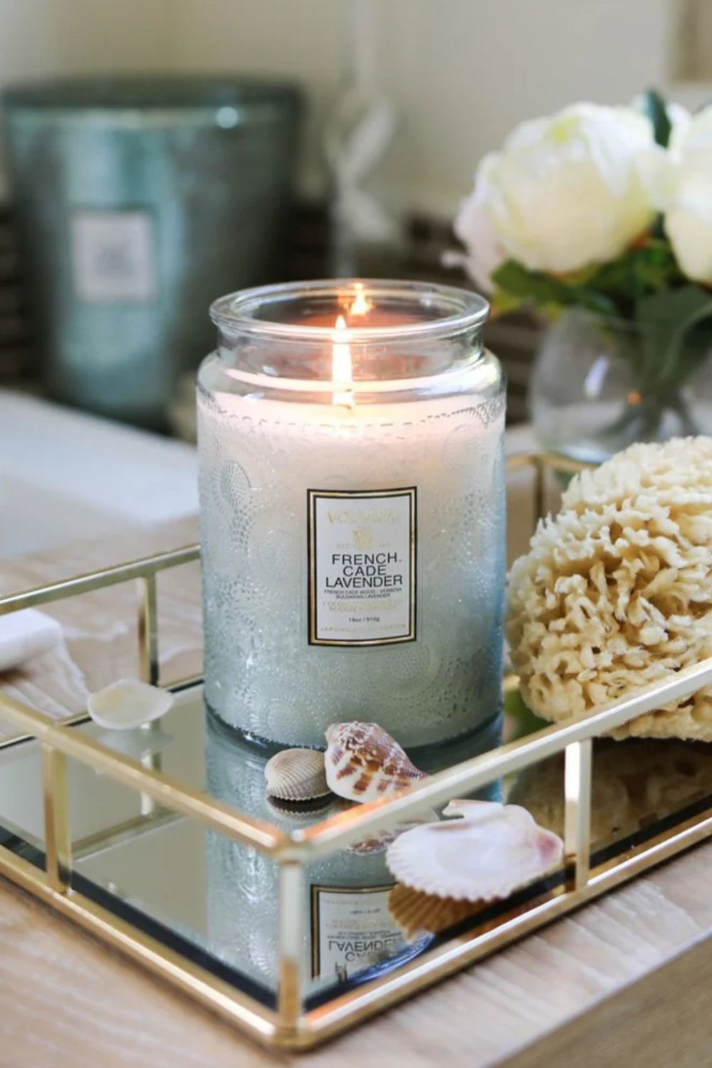 French Cade & Lavender 100hr Candle