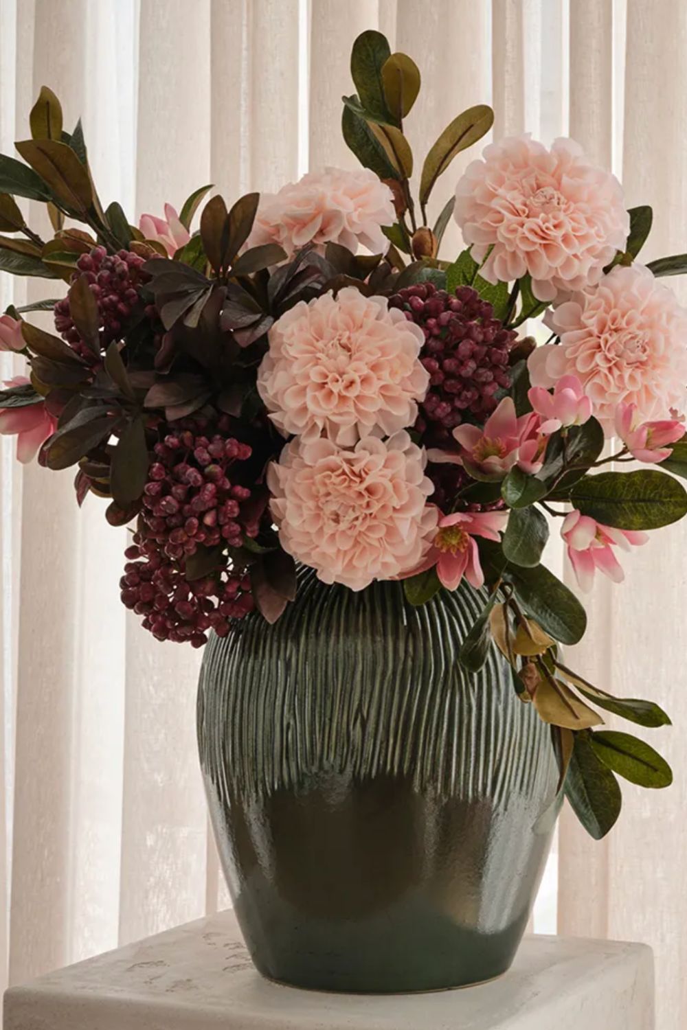 Dahlia Pompon Soft Pink - Crate Expectations