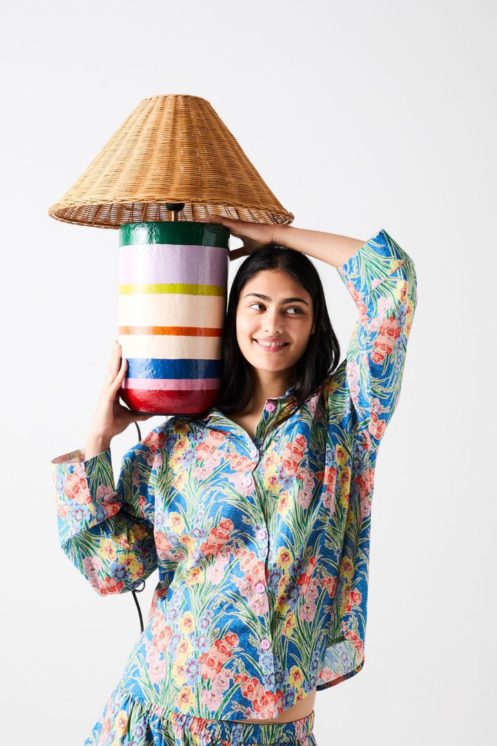 Kip&Co x Anna Spiro Anna Cylindrical Lamp One Size