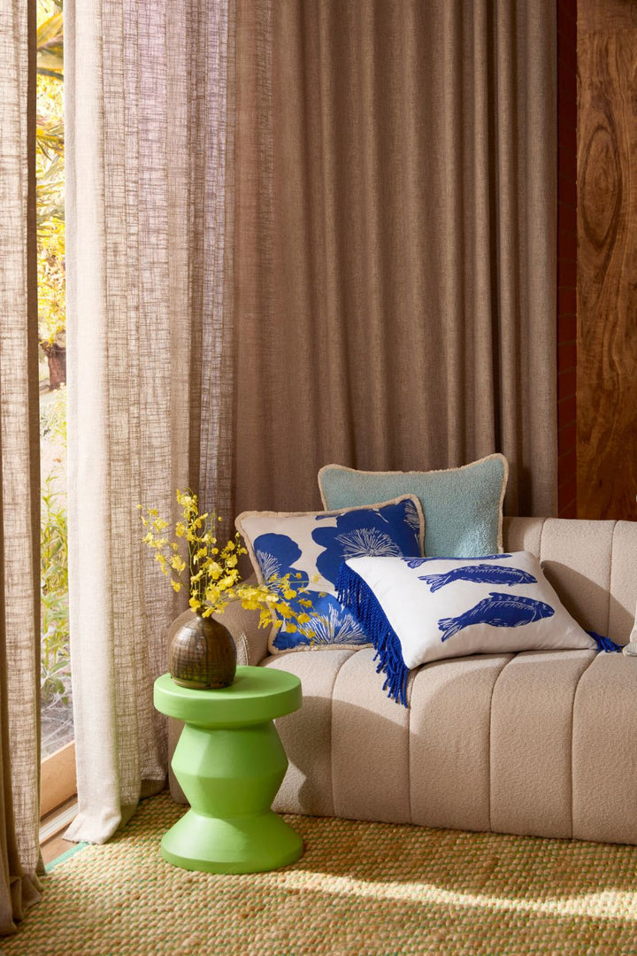 Grain Blue 50cm Cushion