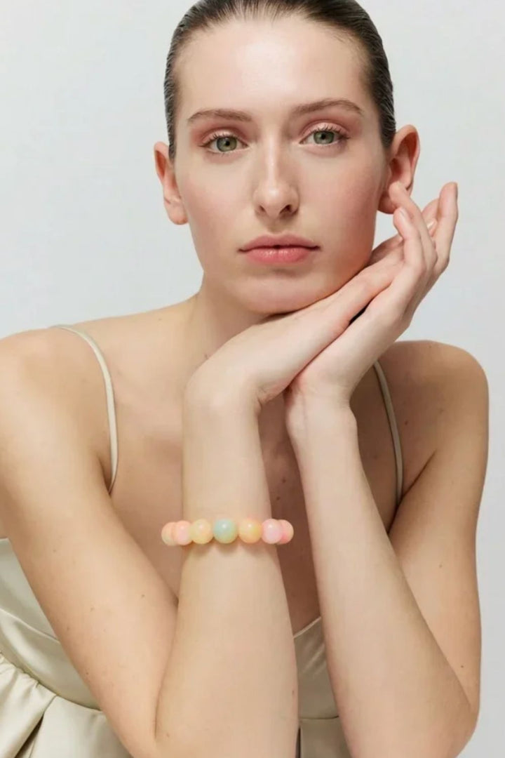 Bead Bracelet Flex - Neon Rainbow