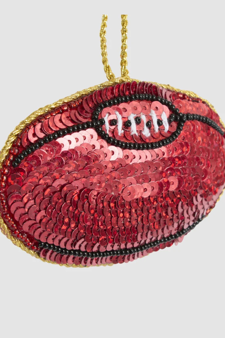 Gilbert Sequin Rugby Ball Decoration