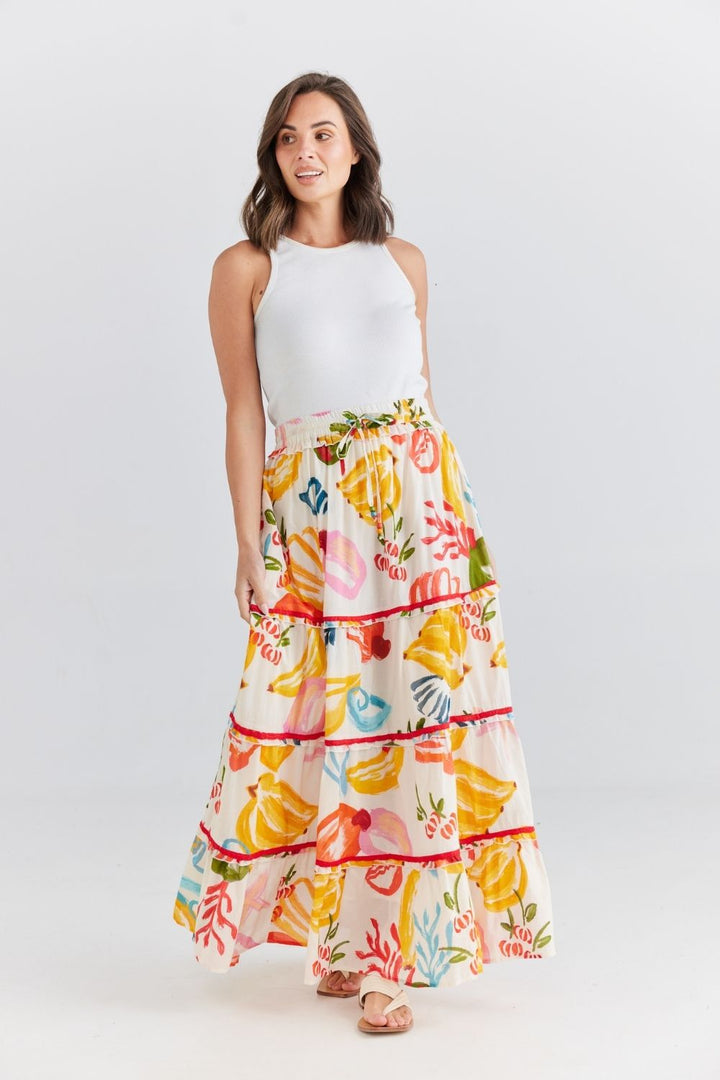 Lola Maxi Skirt - Tropicana