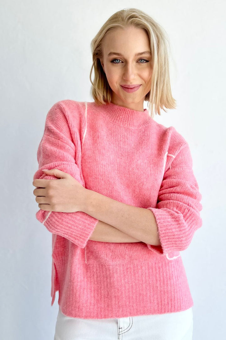 Cocoon Knit- Melon
