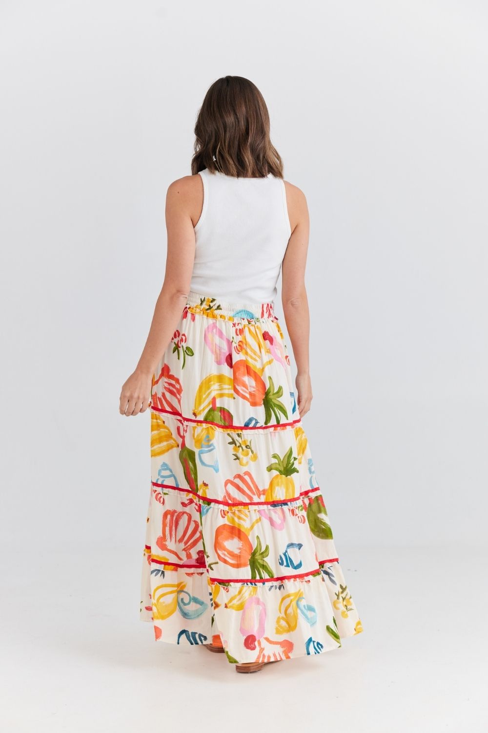 Lola Maxi Skirt - Tropicana