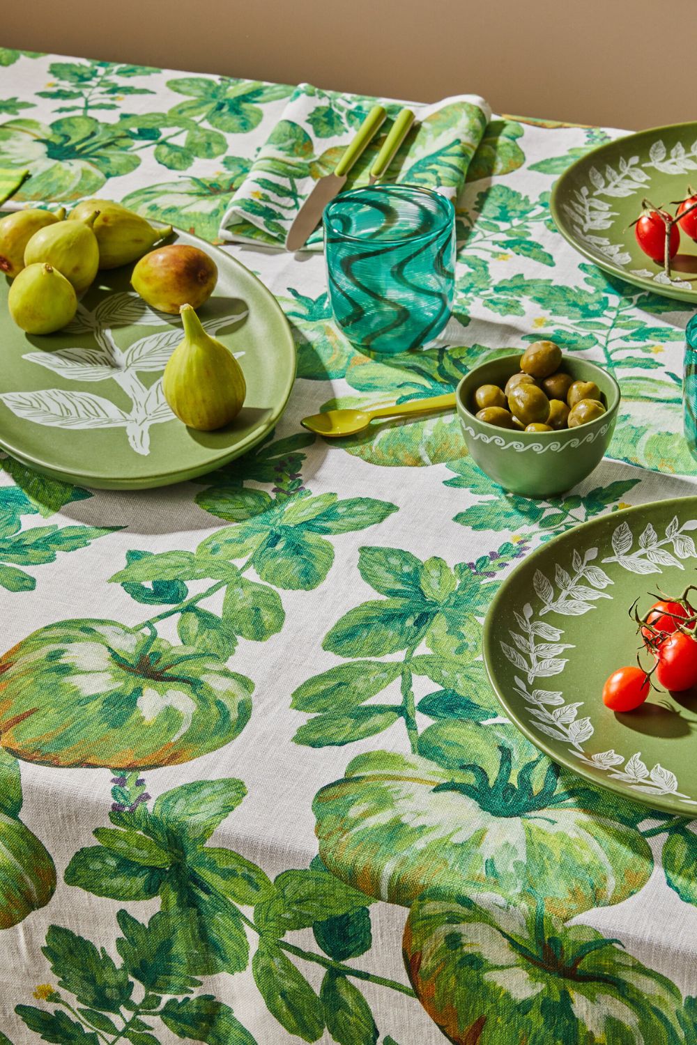Vines Green Small Bowl (set of 3)
