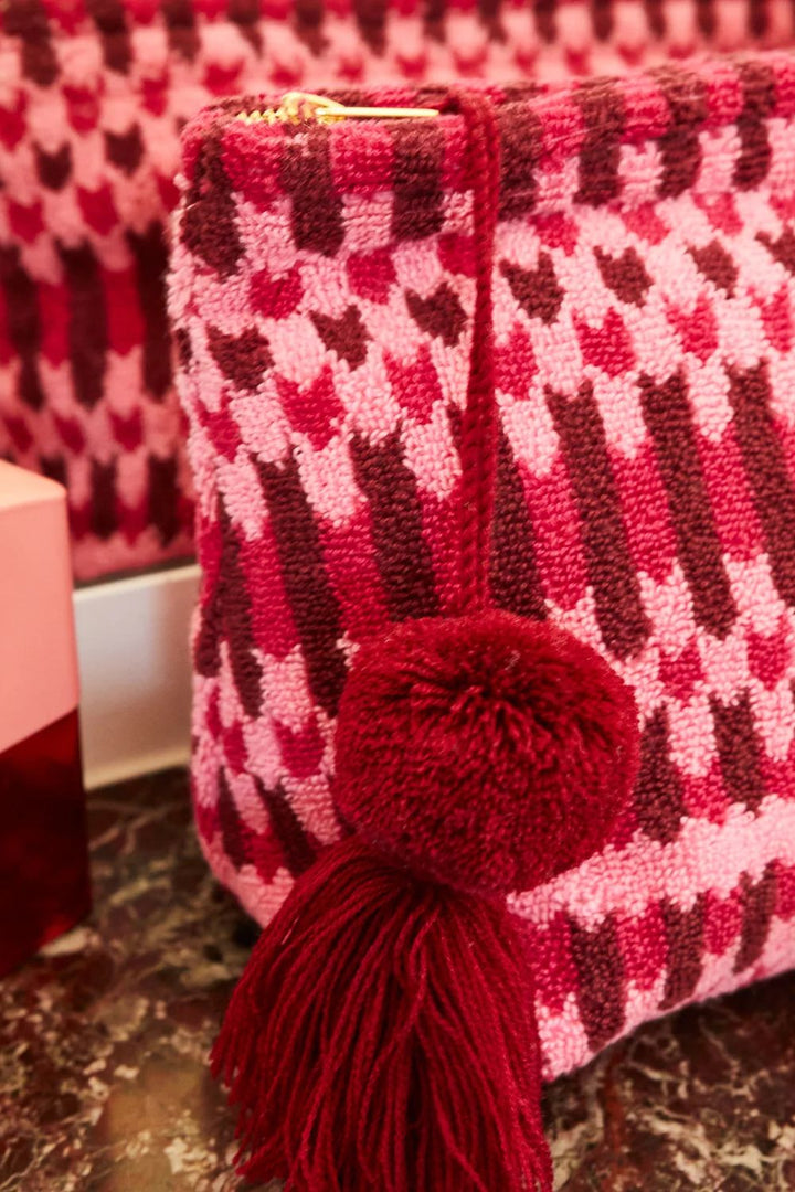 Arlette Terry Pouch - Cosmo Pink Large