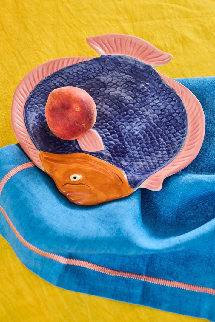 BERMUDA FISH SERVING DISH