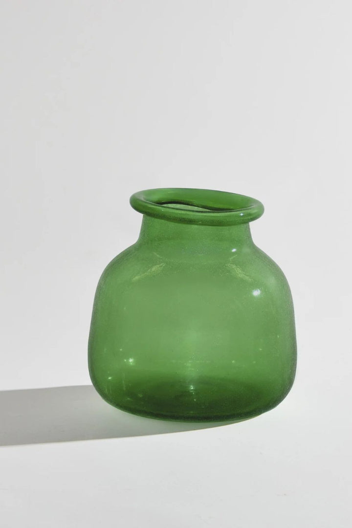 Byron Vase Round - Emerald