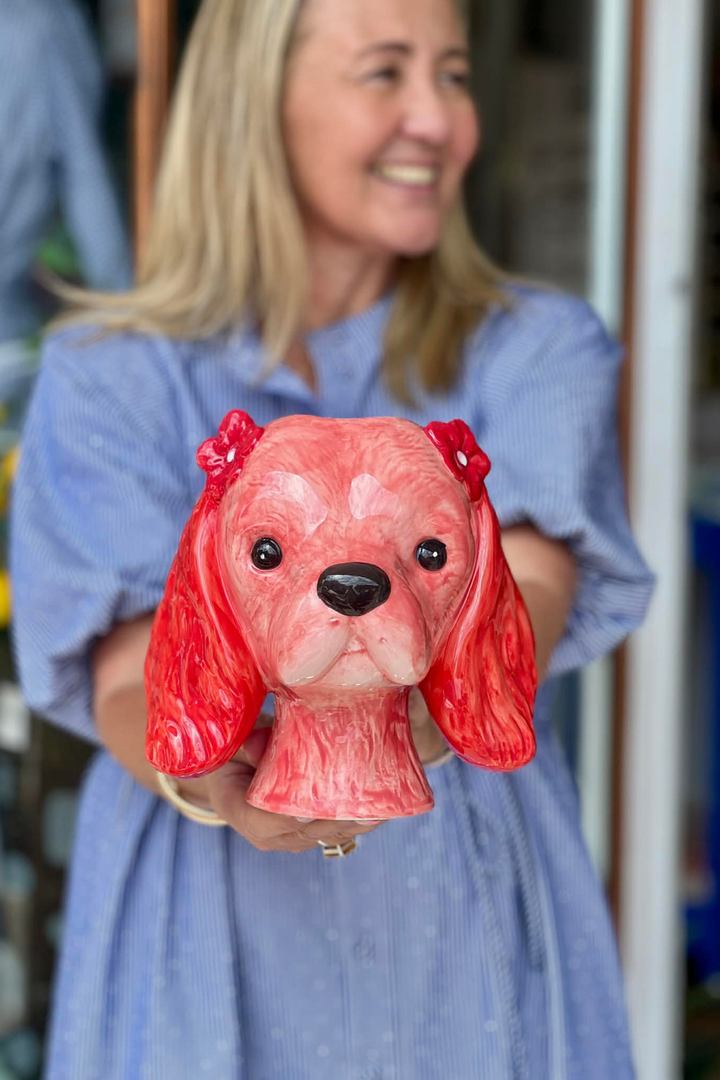 Dog Vase - Charlie (King Charles)