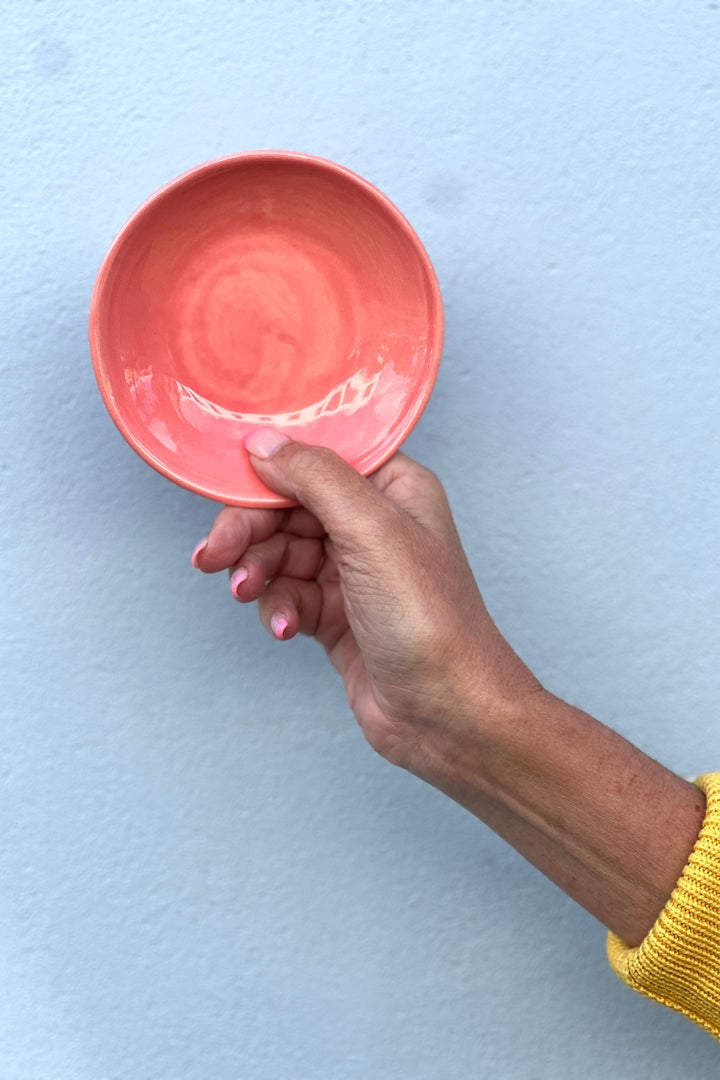 ROUND SPICE DISH FLAMINGO