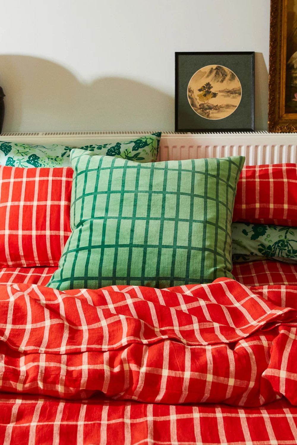 Remi Velvet Cushion - Emerald