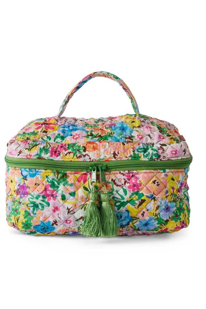 Alfresco Quilted Cotton Toiletry Case