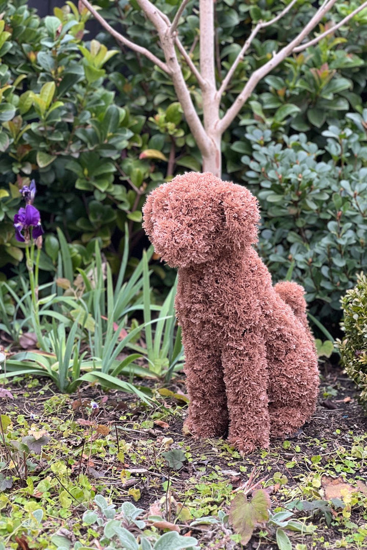 MILO Topiary Cypress Dog (UV Treated) - Light Brown