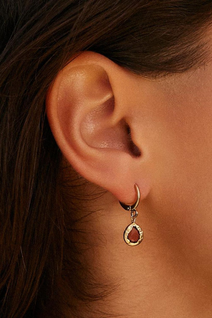 Lysia Rosewood Earrings