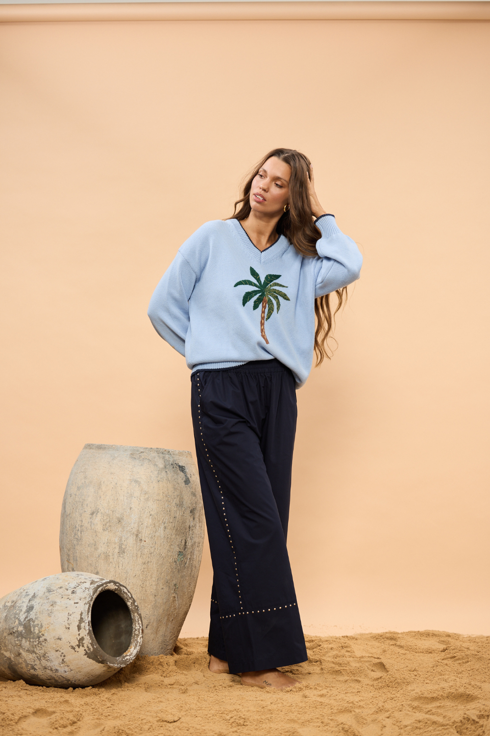 Fiji Knit - Sky Blue - Crate Expectations