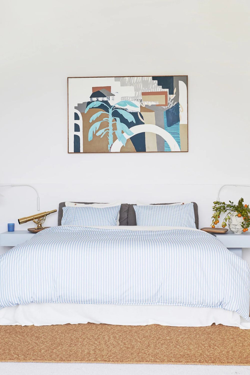 SEASIDE STRIPE ORGANIC COTTON  PILLOWCASES
