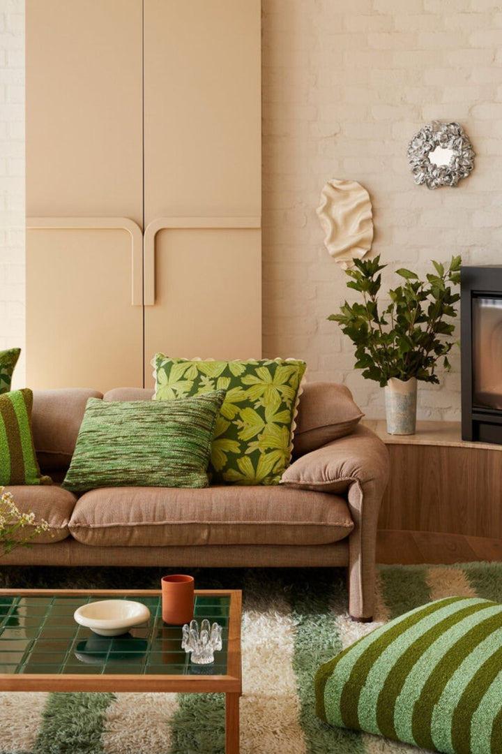 Mave Khaki 60cm Cushion