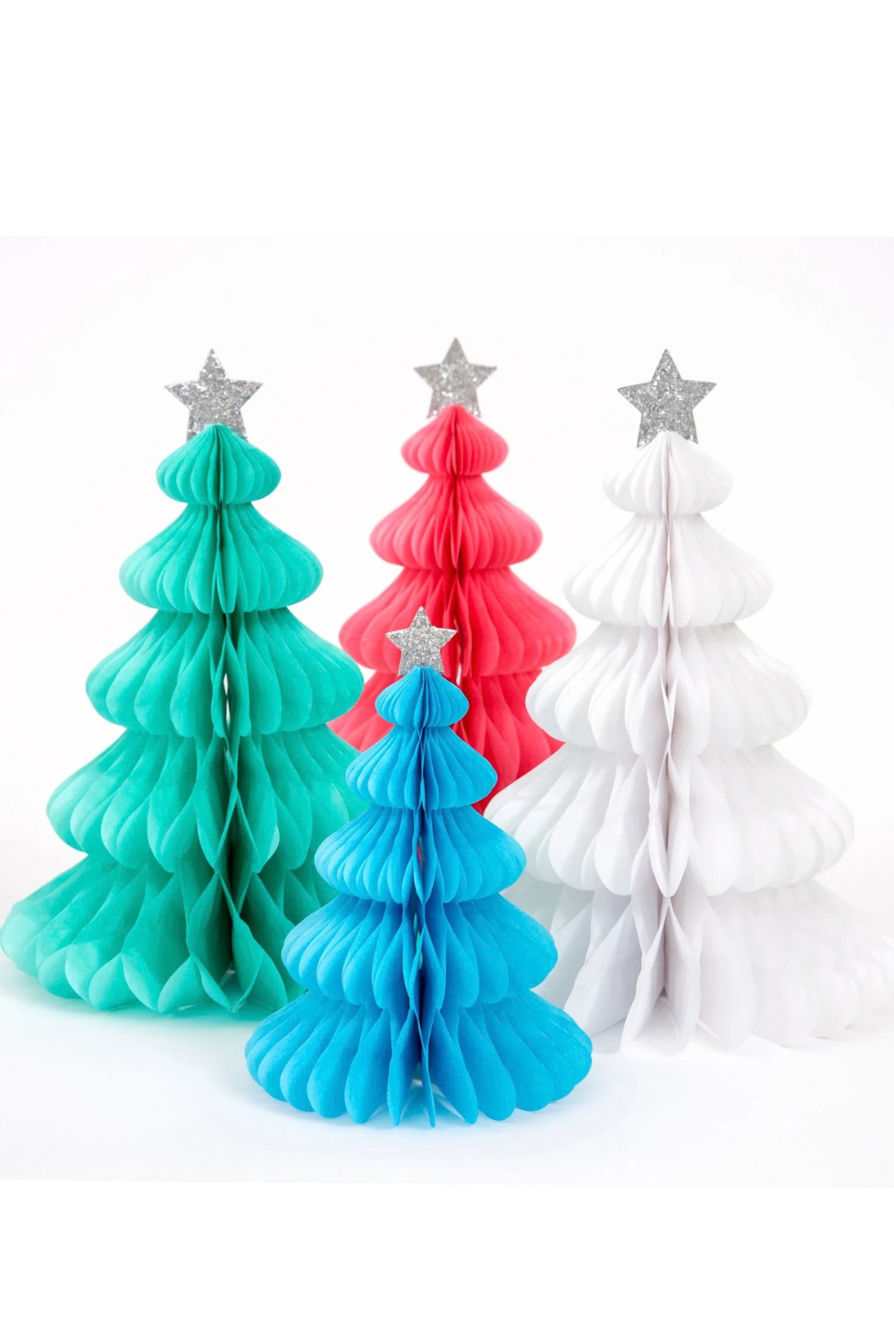 Rainbow Forest Honeycomb Decorations (pack of 10)