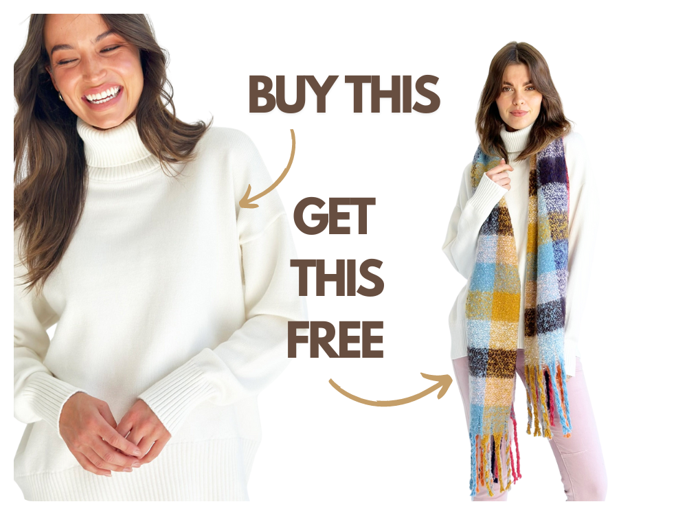 BUY A KNIT - GET A SCARF FREE