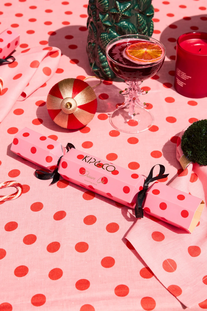 Polkadot Pink Tablecloth