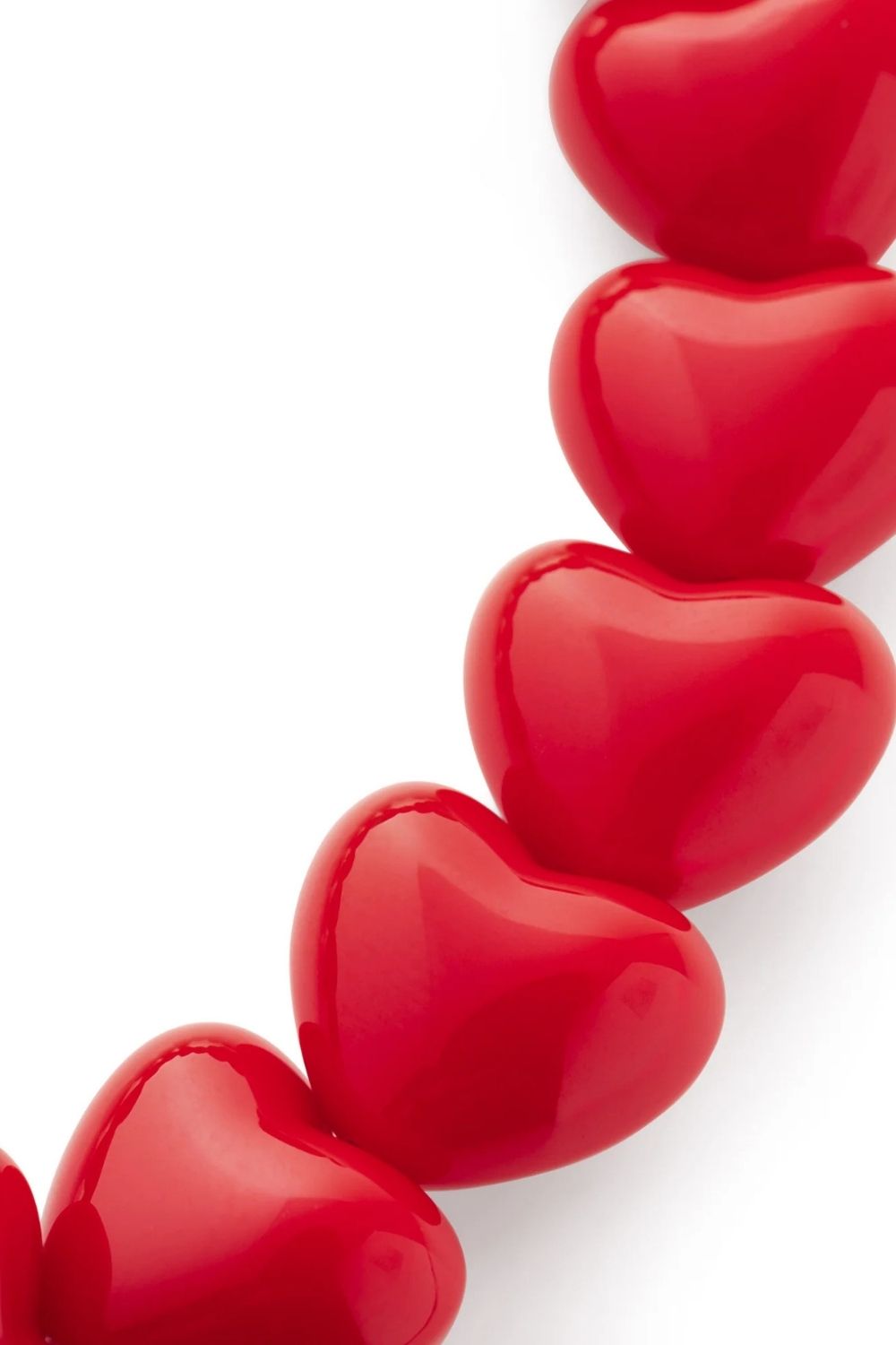 Hearts Bracelet Scarlet Red