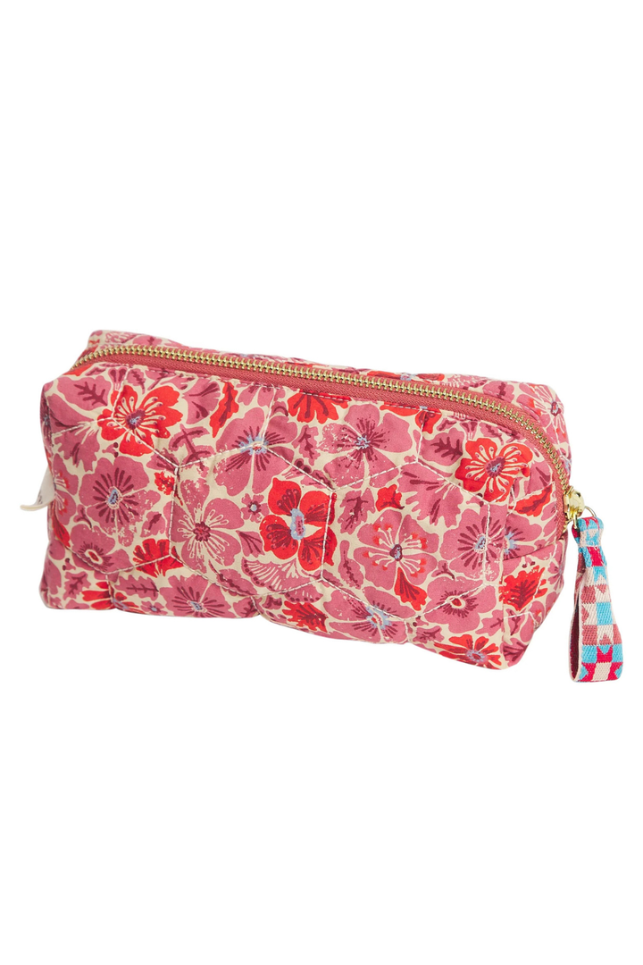 Magnolia Travel Pouch - Poppy