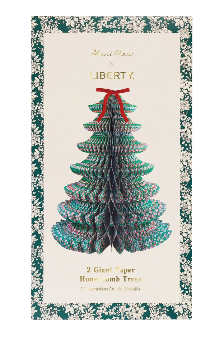 Meri Meri x Liberty Giant Paper Trees (X2)