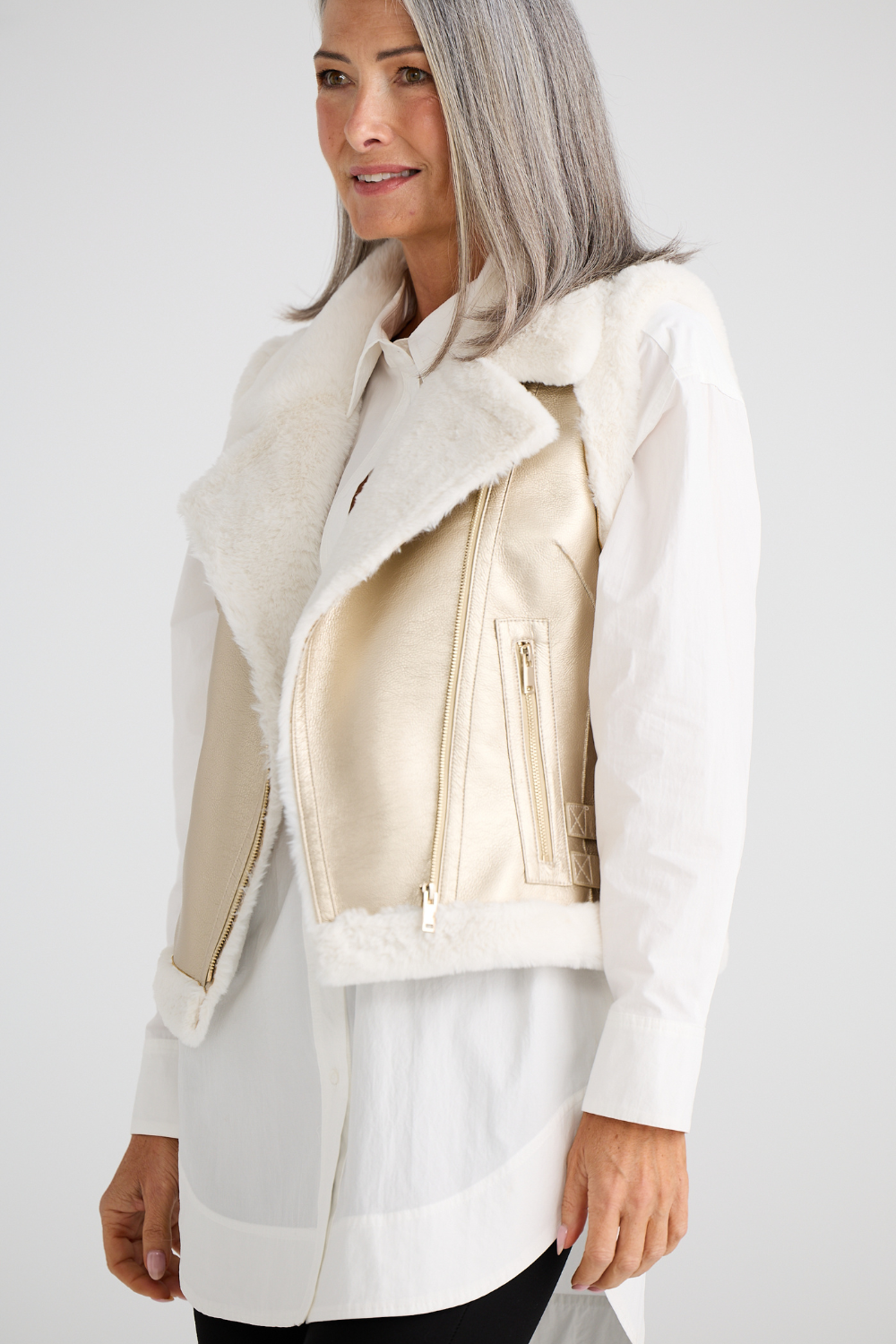 Alba Vest - Gold