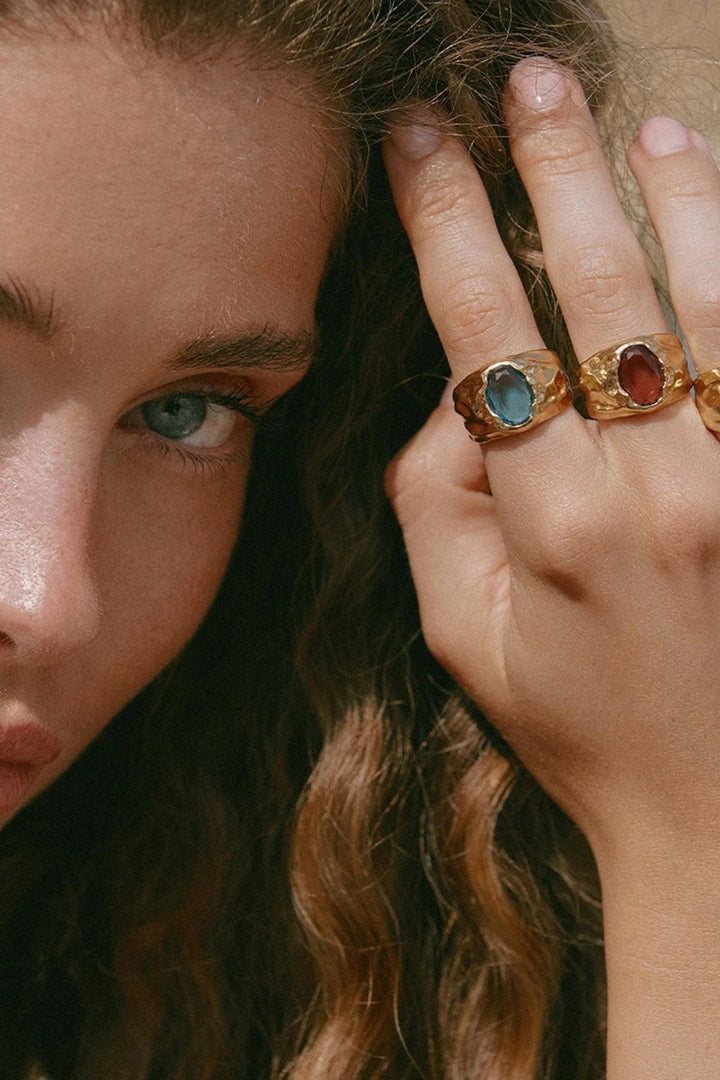 Carmen Dark Green Ring