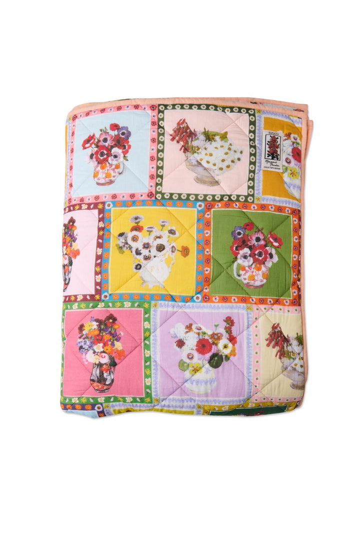 Margaret Preston Margaret's Vase Organic Cotton Quilted Bedspread