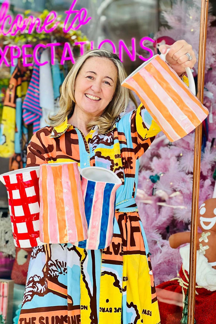 Pink and Blue Stripe