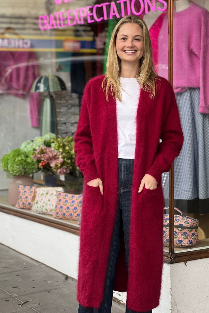 MULBERRY LONG CARDIGAN