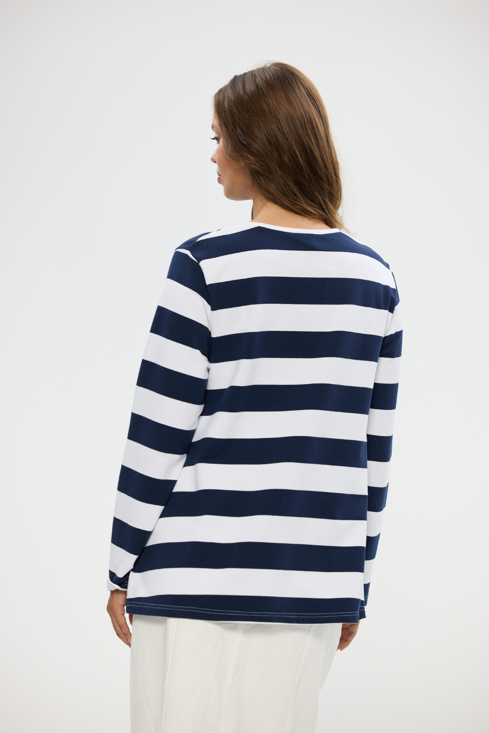 Roam Tee - Navy Stripe - Crate Expectations