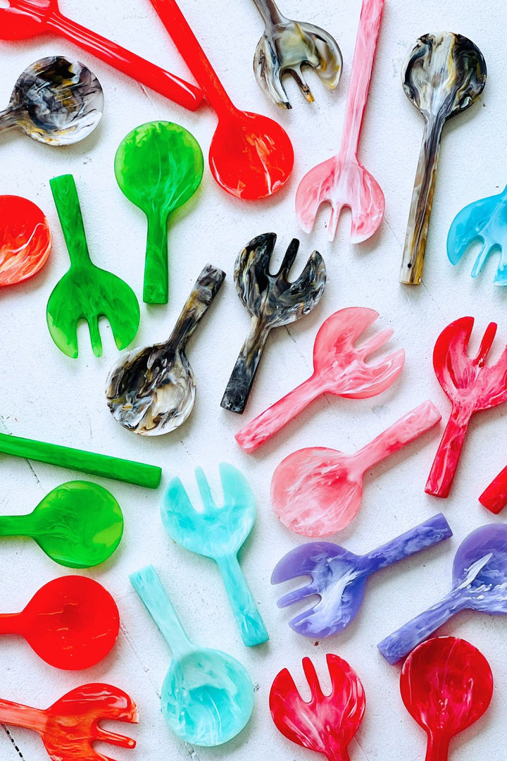 Short Handle Servers-Mocha