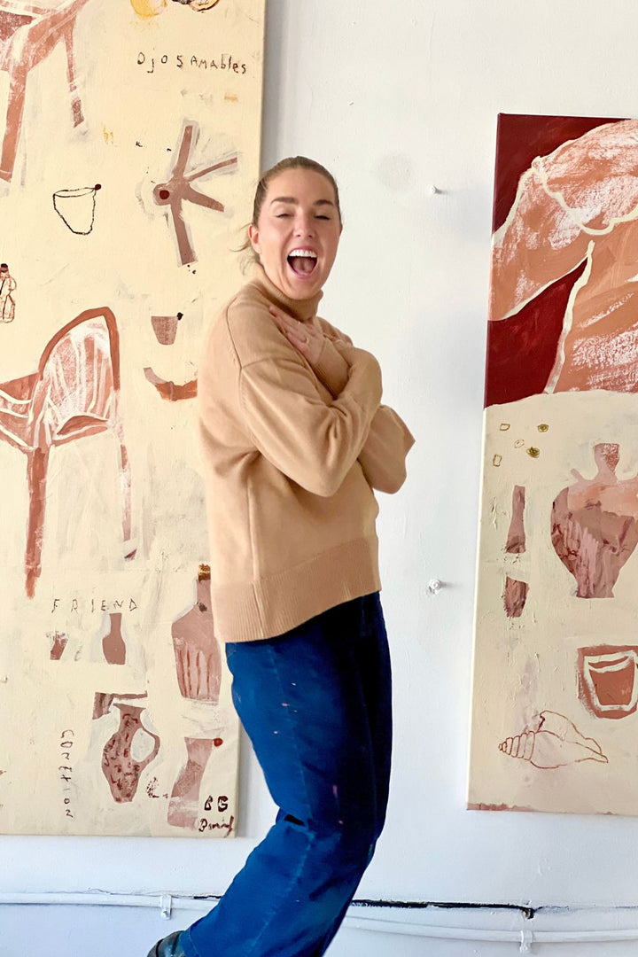 Coco Roll Neck - Tan