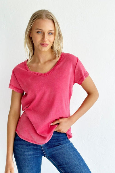 Washed Tee Watermelon