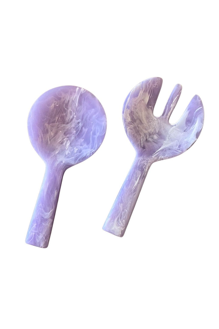 Short Handle Servers-Lavender Swirl