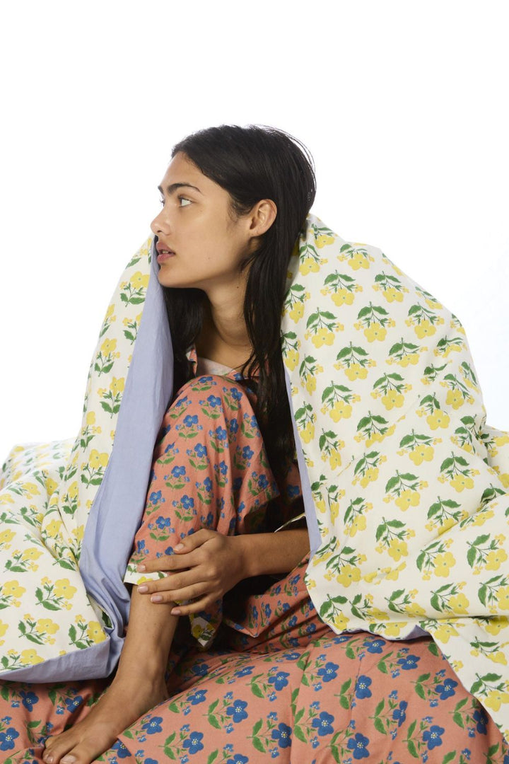 Kip&Co x Anna Spiro Indian Summer Yellow Organic Cotton Quilt Cover