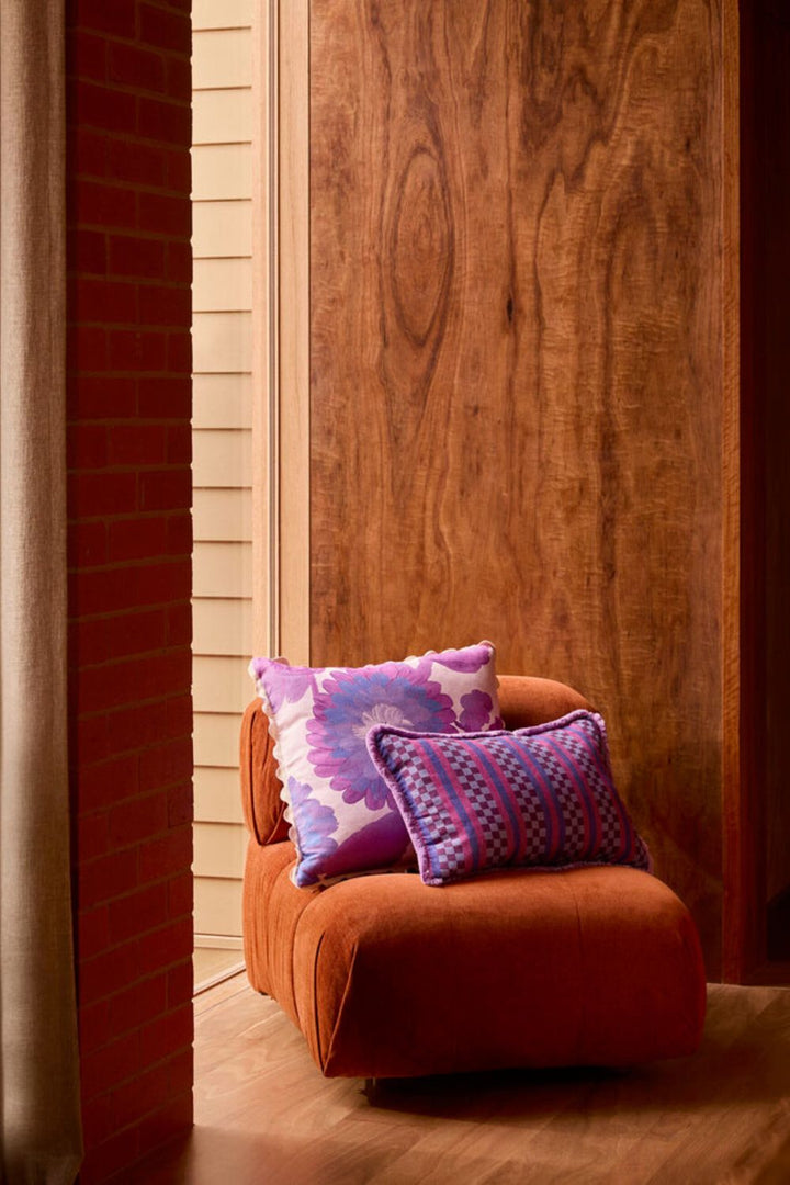 Dahlia Violet 60cm Cushion