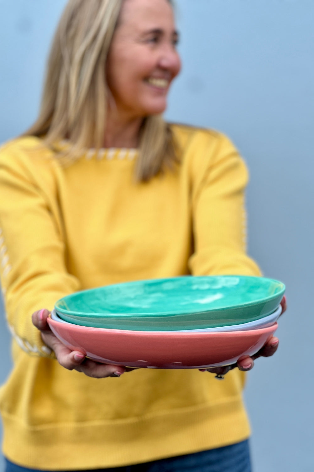 LARGE DISH HAZE