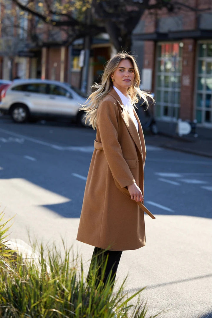 JULIANNE COAT CAMEL
