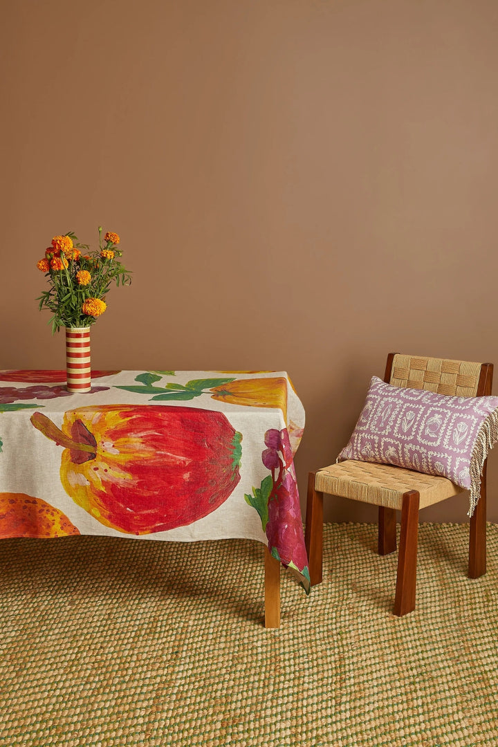 Fruit Multi Linen Tablecloth