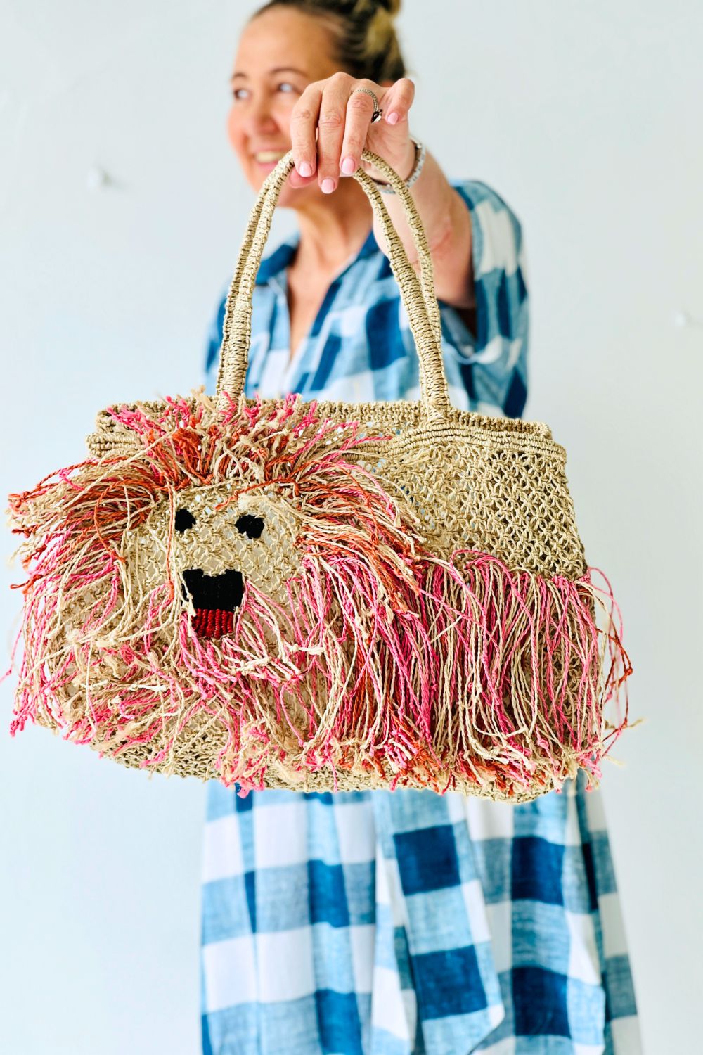 MRS DOUGLAS SHAGGY DOG- PINK