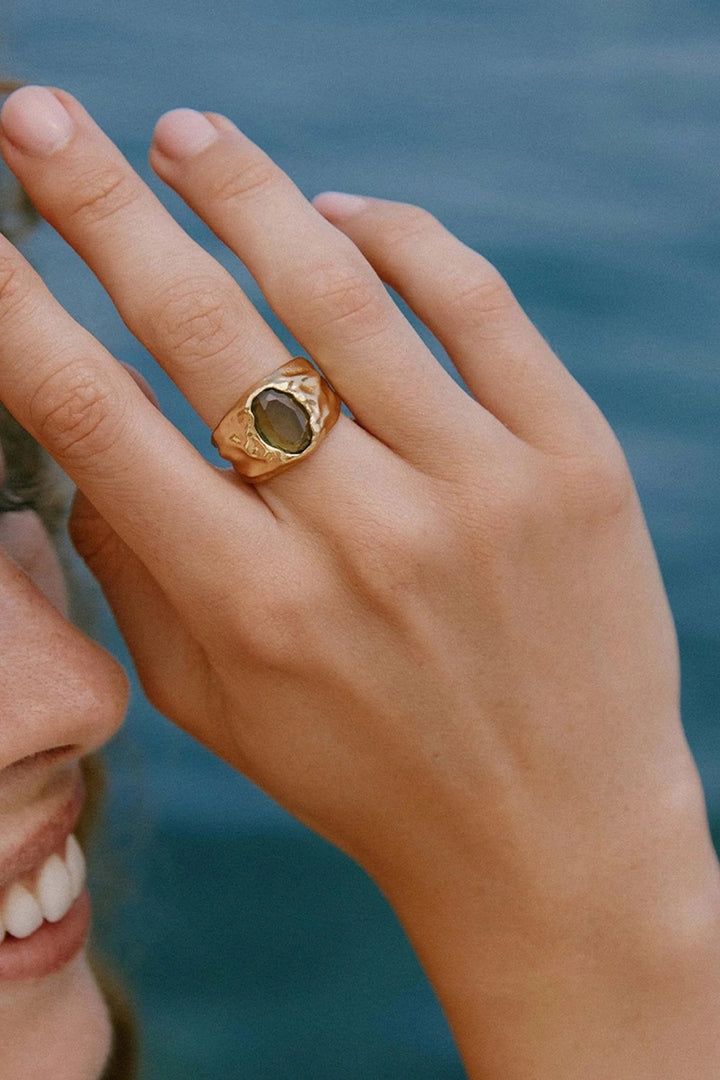 Carmen Dark Green Ring