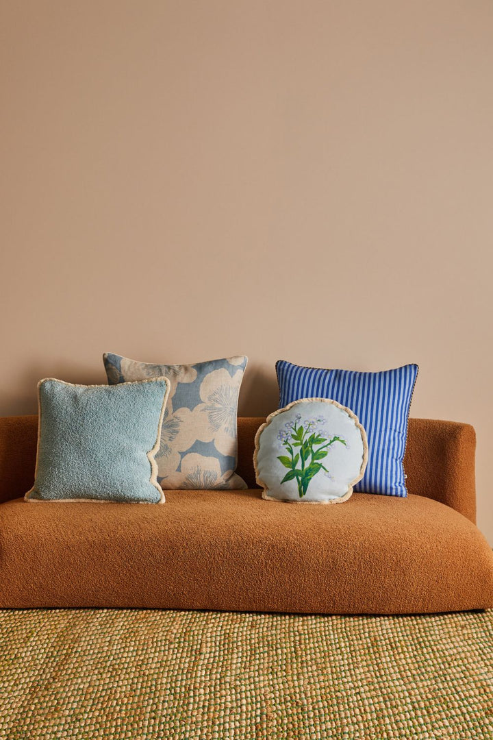Grain Blue 50cm Cushion