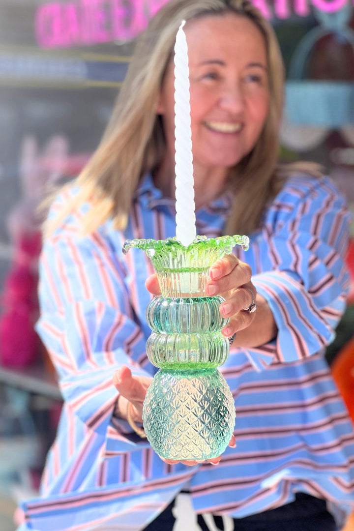 Green Pineapple  Stick Holder