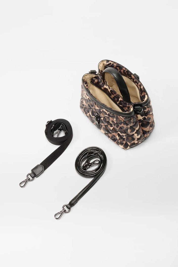 Leopard Mini Astor Top Handle