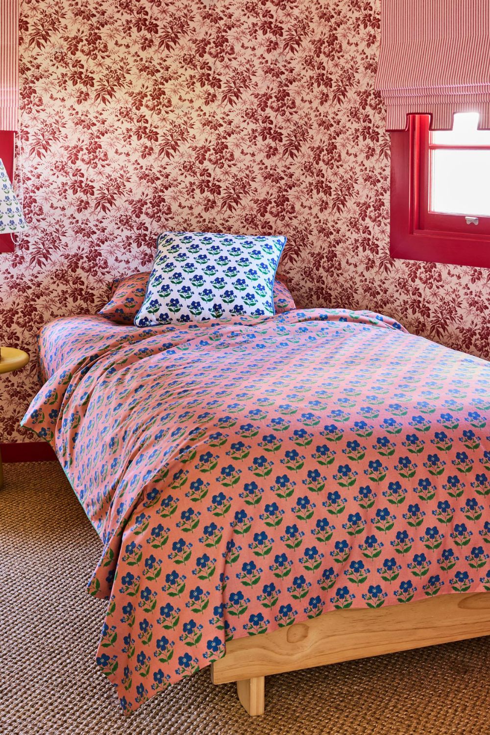 Kip&Co x Anna Spiro Indian Summer Rose Organic Cotton Quilt Cover