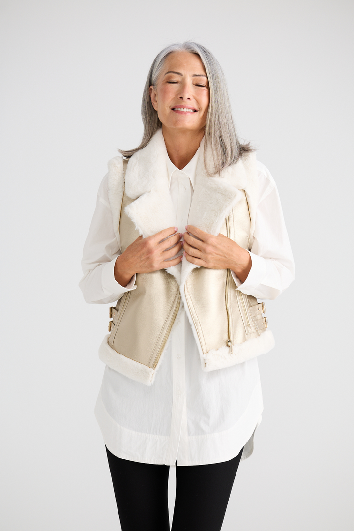 Alba Vest - Gold